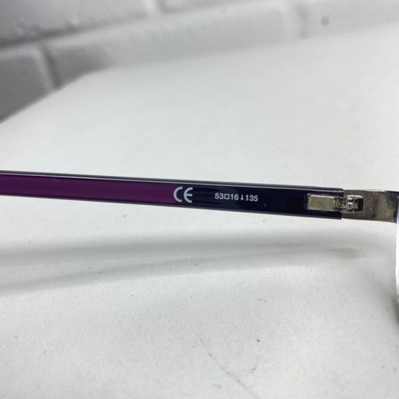 Michael Kors MK360 038 Purple Rectangular EYEGLASSES FRAMES 53-16-135 TV6 H2778 - Picture 6 of 8